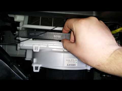 How to install cabin air filter in a 2010-2013 Suzuki Kizashi