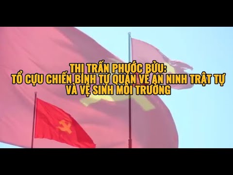 Tổ Cựu chiến binh tự quản về an ninh trật tự