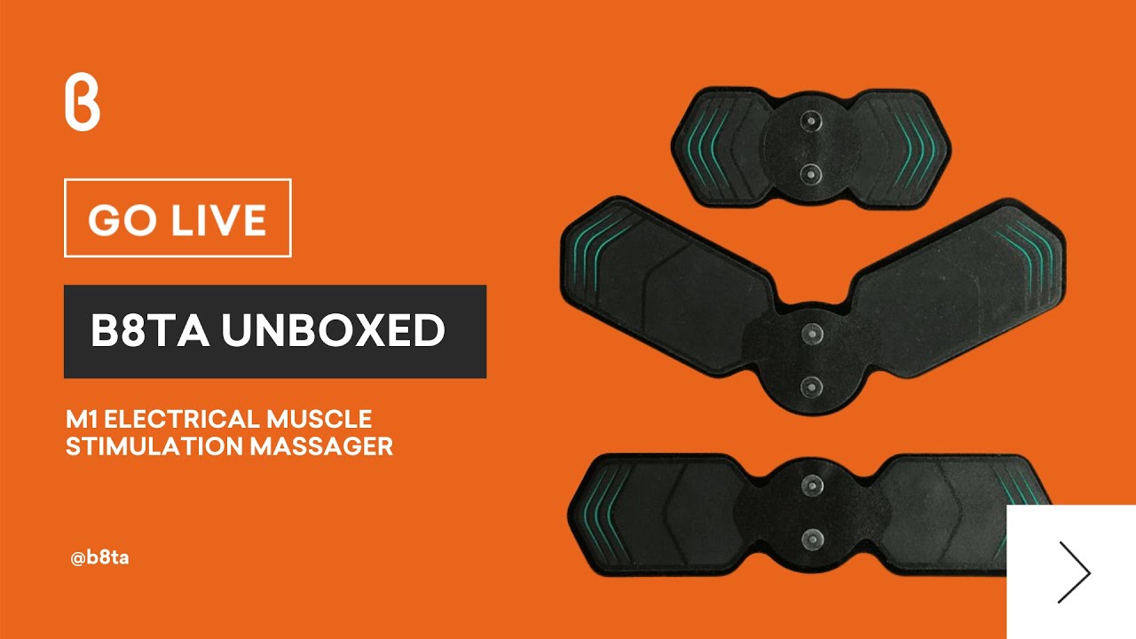 b8ta Unboxed featuring Eleeels M1 Electrical Muscle Stimulation Massager