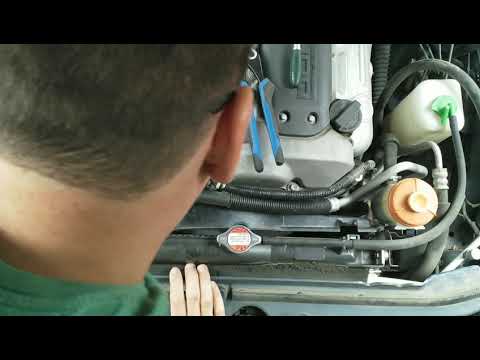 Замена вискомуфты вентелятора охлаждения Suzuki Jimny