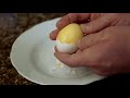 How to Scramble Eggs Inside Their Shell