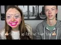 Twin does my Makeup!