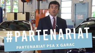 Formation des Techniciens et Vendeurs Auto : Partenariat PSA - GARAC 