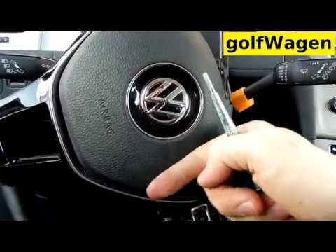 VW Golf 7 steering wheel removal Golf 7 airbag removal VW Golf 7 steering wheel removal Golf 7 airbag removal