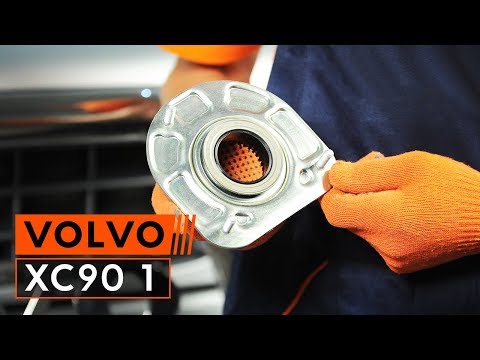 Как да сменим опора на предния амортисьор на VOLVO XC90 1 (ИНСТРУКЦИЯ)