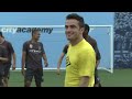 FALCAO v CITY SKILLS: Brazilian Futsal legend takes on City Academy lads