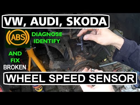 VW, Audi, Skoda, Seat, WHEEL SPEED SENSOR fix