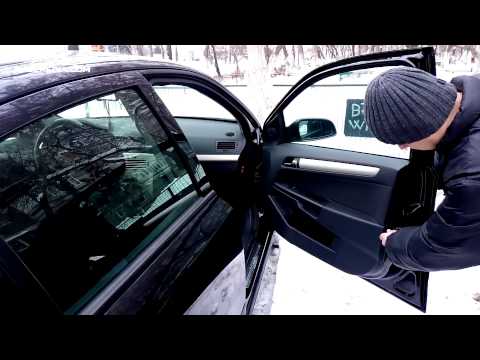 Opel Astra H Tutorial: Locking Doors Without Battery