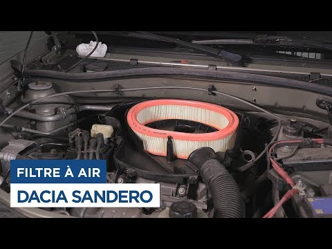 Changer le filtre a air sur Dacia Sandero