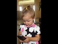 Funny Baby D Talking On The Phone