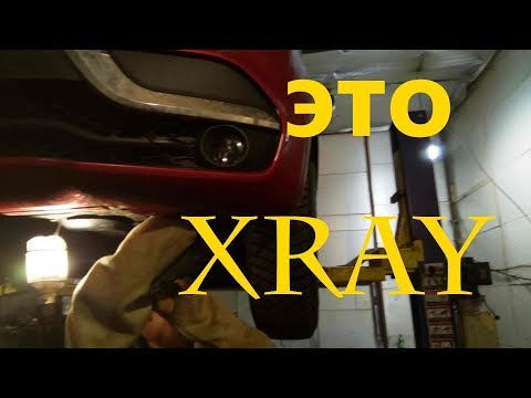 Замена противотуманных фар Lada XRAY