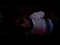 Baby eat a cup cake so funny