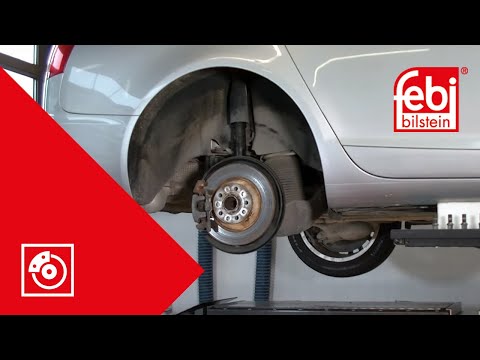 (EN) Rear brake pad and disc change (EPB) - febi bilstein Technical Video