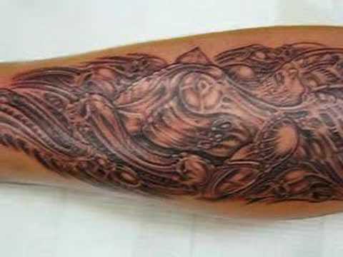 bio mechanical tattoos. images Biomechanical Tattoo by