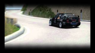 Skoda Octavia WRC in rFactor (pure sound) 1080p HD