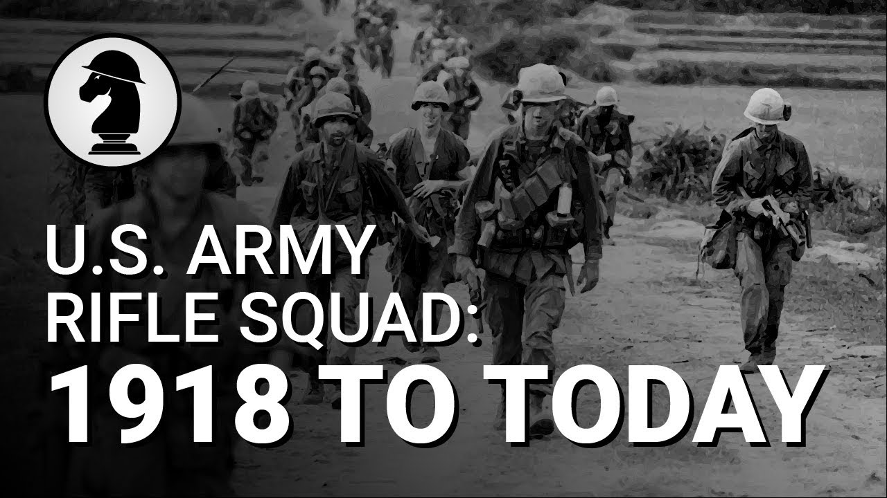 Evolution of the U.S. Army Rifle Squad (WW1 to Now)