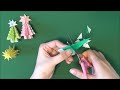 5分で簡単!「クリスマスツリー」折り紙Easy at 5 minutes!