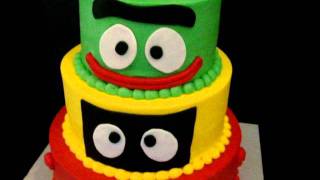 Yo Gabba Gabba Boombox Cake 