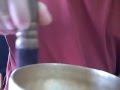 How to Charge Crystals With a Singing Bole. Magic Video