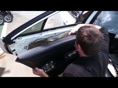 Как снять обшивку двери тойота камри 40 Снятие передней обшивки двери Toyota Carina. Ремонт ОТ и ДО