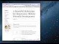 Responsiveness of Responsive Framework Home Pages