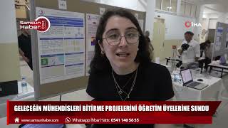 Geleceğin mühendisleri bitirme projelerini öğretim üyelerine sundu