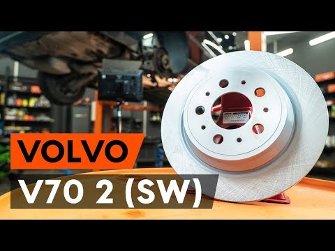 Как заменить задние тормозные диски на VOLVO V70 2 (SW) (ВИДЕОУРОК AUTODOC)