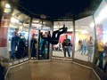 Indoor Skydiving Expert does Stunts
