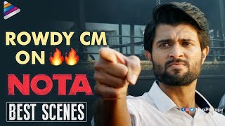 Nota Telugu Movie Back to Back BEST Scenes | Vijay Deverakonda | Mehreen | 2018 Latest Telugu Movies