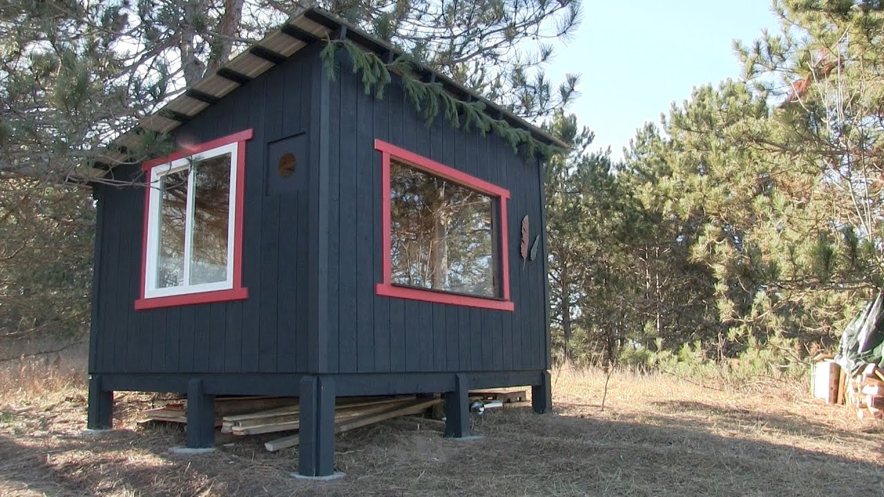 Simple Off Grid Cabin that anyone can Build & Afford