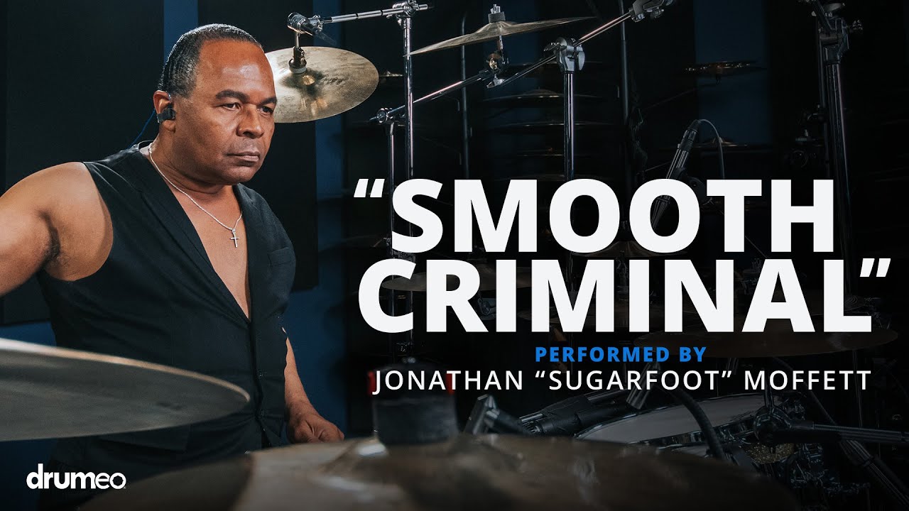 Jonathan Moffett Performs "Smooth Criminal"