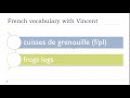 35 minutes to discover 230 French words for cafes and restaurants
