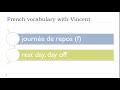 35 minutes to discover 230 French words for cafes and restaurants