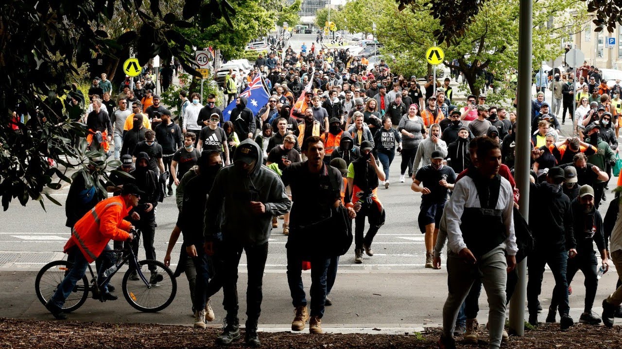 Protesters take over Melbourne CBD