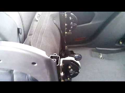 Geely Emgrand X7 Складываем задние сиденье