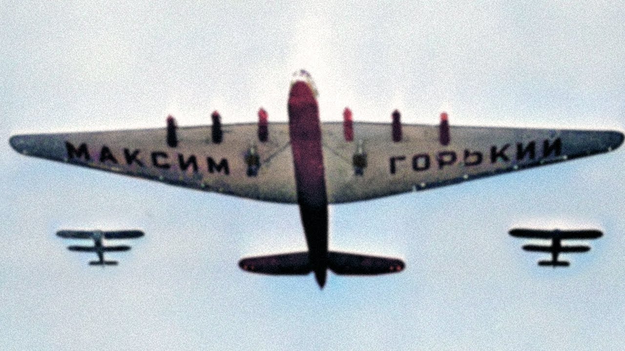 The Soviet 8-Eingine Colossus – Tupolev ANT-20 Maxim Gorky
