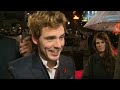 The Hunger Games: Catching Fire premiere: Sam Claflin interview