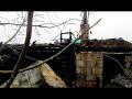Сгорел садовый домик
