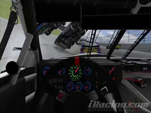 End of Lowe's race in the NASCAR Trucks in iRacing Part 1 2 smmikeman 793