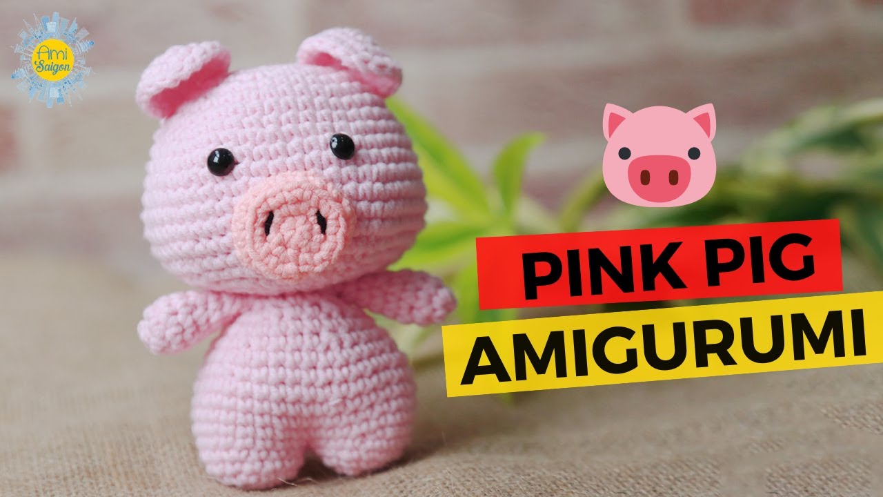 Get Creative with AmiSaigon’s Amigurumi Pink Pig Tutorial Video