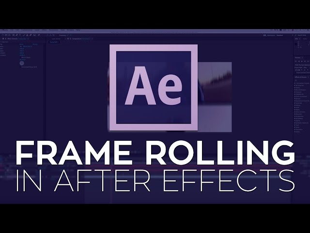 Ask Rampant: How to Frame Roll in Adobe After Effects and Premiere Pro