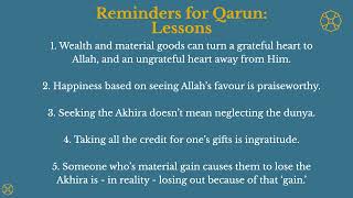 In the Company of Prophets - 46 - Reminders For Qarun - Shaykh Abdul-Rahim Reasat