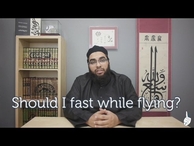 Should I fast while flying?