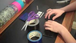 How To Make A Duct Tape Wallet Video Youtube