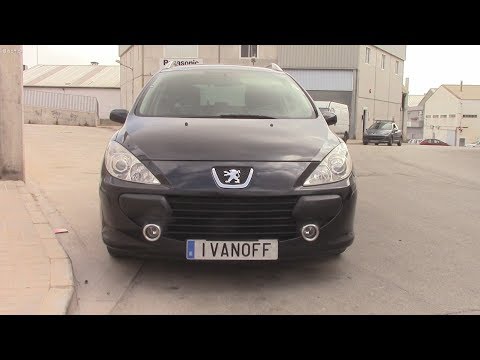 Repair of the Peugeot 307 2006 car, the electric power steering stopped working.