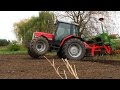 Siew Pszenicy 2016 Massey Ferguson 6140 Amazone AD