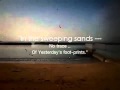 Sweeping Sands -- Haiga Haiku
