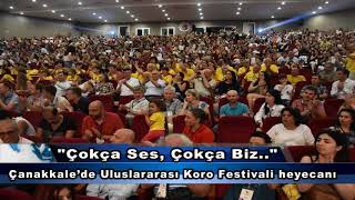 Çanakkale’de Uluslararası Koro Festivali heyecanı