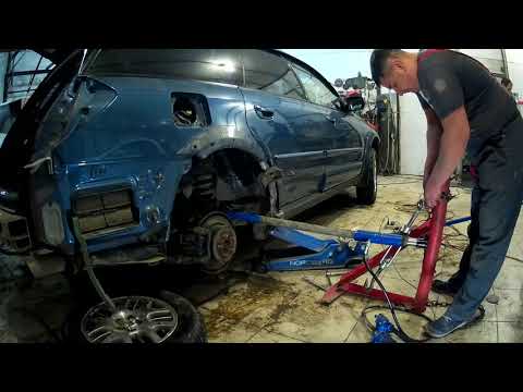 Субару Оутбэк ремонт крыла и бампера в Нижнем Новгороде Subaru Outback Auto body repair.