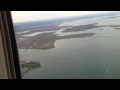 Alitalia Boeing 767 Take off from Boston Logan airport
